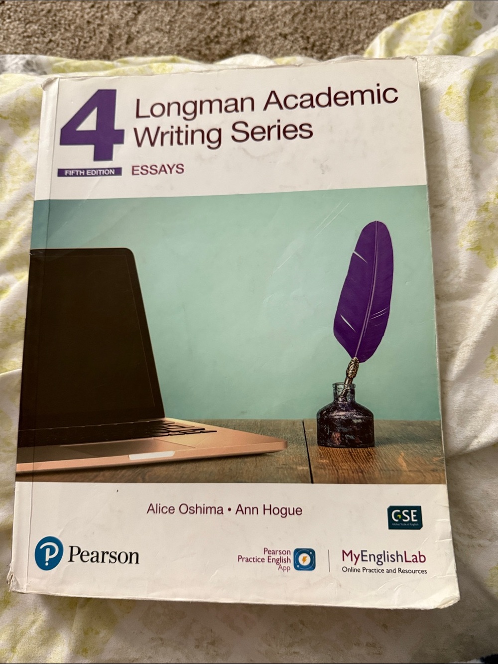 Pearson Longman Academic Writing Series 4 — Mint and Purple Accent